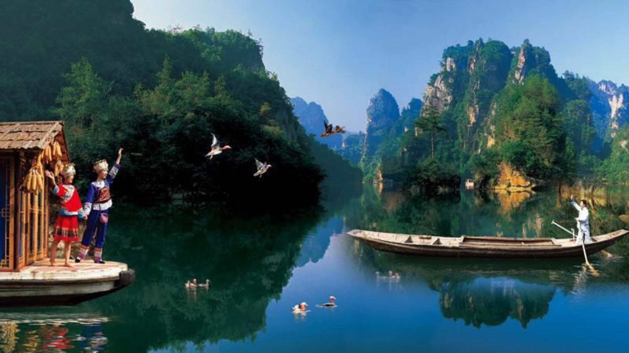 Zhangjiajie Yueranju Hostel エクステリア 写真